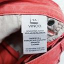 Vince  Denim Orange Skinny Colored Jeans Photo 2