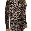 INC Leopard Print Step Hem Sweater Photo 1