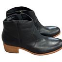 Kork-Ease  Casper Black Leather Block Heel Ankle Boots Women’s Size 10M Photo 1