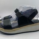 Eileen Fisher  Womens Black 1" Platform Dash Wedge Slip Slingback Sandal 7.5 Photo 1