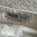 ZARA  Women’s White Denim Mini Skirt Medium Photo 5