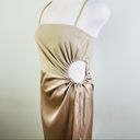 idem Ditto IDEM‎ DITTO Champagne Cut Out Slip Dress Size Medium Photo 7