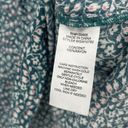 Market & Spruce Stitch Fix Market Spruce Gauzy Peasant Top Ditzy Floral Green Pink Boho Size XL Photo 10