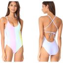 PilyQ New.  pastel stripe one piece Photo 1