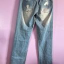 One Teaspoon  Light Blue Distressed Jeans Size 10 x 28 Photo 2