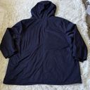 Woman Within  Women’s Sherpa-Lined Hooded Parka Jacket in Navy size 26W Photo 8