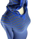 Calvin Klein performance hooded striped royal blue & grey sweater sz S cotton bl Photo 2