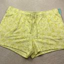 Abound  Yellow Floral Shorts Photo 0