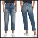 Reiss 💕💕 Elle High Waist Crop Jeans ~ Mid Blue 30 NWT Photo 2