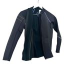 prAna  Black Mara Long Sleeve Swim Wetsuit Jacket Size Small Photo 7