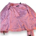 Ideology  Berlin Pink Suede Leather Moto Jacket Women's Size XS Photo 7