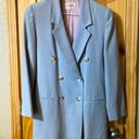 Hugo Buscati /Milano women’s size 12 100% wool double-breasted blazer/jacket Photo 0