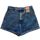 Levi’s LEVIS High Waisted Denim Mom Shorts Size 29 NEW Photo 0