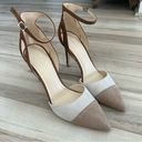 Marc Fisher Mark Fisher Nightcap neutral pointy toe high heels color block leather Size 9 Photo 1