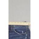 Abercrombie & Fitch  Jean Shorts 28/6 Blue High Rise Mom Cutoff Button Fly Photo 4