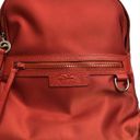 Longchamp New  Le Pliage Neo Small Canvas Backpack Women's Red No tag Photo 4