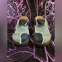 Lower East Side EUC  Vintage Y2K Denim Patchwork Slip on Platform Clogs Size 7 Photo 1