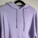 Boohoo Violet Cropped Hoodie Knit   Photo 1