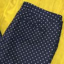 Boden USA Boden Size 18L Navy Polka Dotted Ankle Length Pants Photo 8