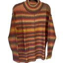 BeachLunchLounge  NEW Collection Colorful Ombre Mock Neck‎ Sweater large Photo 5