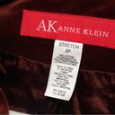 Anne Klein Vintage  70s Rusty Tan Velvet Blazer Size 8 Photo 6