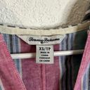 Tommy Bahama  Passion Lovely Lanes Baja Linen Blend Hoodie Size XS Pink Blue Photo 3