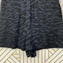 Good American  Sheer Zebra Running Shorts Black Photo 4