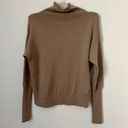 Wilfred  Aritzia Brown 100% Merino Wool Turtle Sweater Size M Photo 1