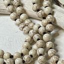 Buffalo white howlite 36” necklace. Gorgeous as a layering piece or alone Photo 1