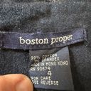 Boston Proper  Womens Size 4 Denim Seam Bodycon Dress Photo 5