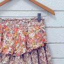 American Eagle  Outfitters Floral Ruffle Skort S Photo 4