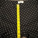 Elle  Brand Skinny Ankle Black White Polka Dot Career Pants Trousers Size 8 Photo 3