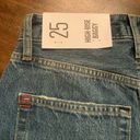 BDG  High Rise Baggy Jeans 25 Urban Outfitters Straight Blue New NWT Photo 3