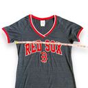 5th & Ocean  Boston Red Sox Women’s V-Neck Shirt- Size M Photo 6