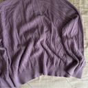 Joie  Lavender Chunky Soft Cable Knit Cardigan Photo 4