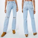 RE/DONE NWT REDONE Bleach Distressed Destroy 90’s High Rise Loose Photo 1