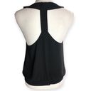 Naked Zebra  Black Halter Neck Tank Top Blouse Photo 3