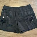 White House | Black Market NWT  WHBM Size 4 Black Shorts Photo 0