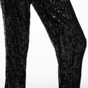 ZARA NWT  Bloggers Fav Sequined Black Trousers Photo 1