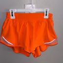 Lululemon Orange Hotty Hot Short 2.5” Photo 0