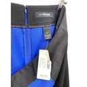 Lane Bryant  Pencil Skirt Plus‎ Size 18W Knit Stretch Black Blue Color Block New Photo 2