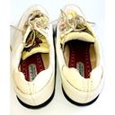 FootJoy Rare Estate  Golf Shoe Women‎ 7.5 White Art2Wear Deco Vintage 40's Motif Photo 6