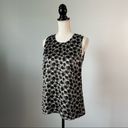 Hugo Boss  | 100% Silk Black and White Tank Top Blouse Sz 6 Photo 2