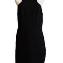 Bisou Bisou  Dress Black Sleeveless Asymmetrical Envelope Hem LBD Dress Size 10 Photo 0