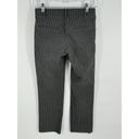 Betabrand  Straight Leg Dress Pant Yoga Gray Pin Stripe Size XS Petite Athlesiure Photo 1