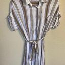 Harper Heritage Striped Button Down Dress Photo 4