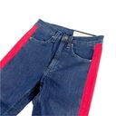 Rag and Bone  Womens Mazie Cropped Skinny Jeans Blue Red Side Stripe Denim 24 New Photo 3