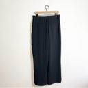 Abercrombie & Fitch Abercrombie A&F Harper Tailored Premium Crepe Black Wide Leg Trouser Pant 30/10 Photo 8