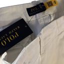 Polo  Ralph Lauren White Slim-Cut Chino Cotton Shorts Size 4 NWT $189 Photo 2