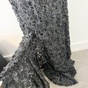 NBD  Ice Melts Lace Maxi Dress Black Sequin Gown Revolve Size Small S NWT Photo 3